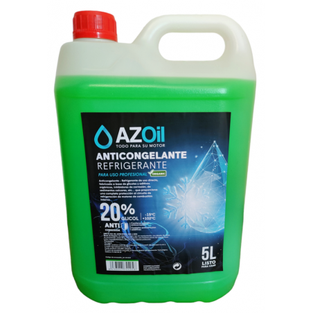 Azoil Anticongelante Refrigerante Orgánico 20%