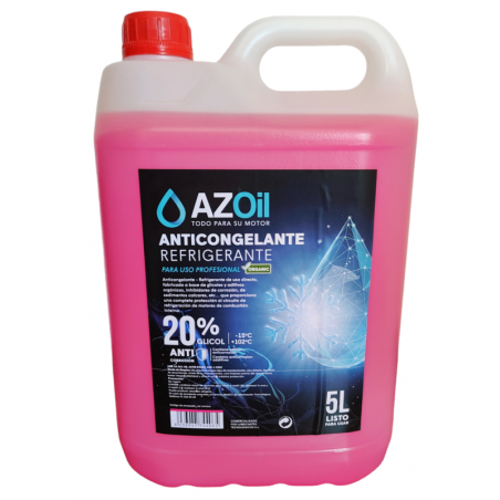 Azoil Anticongelante Refrigerante Orgánico 20%
