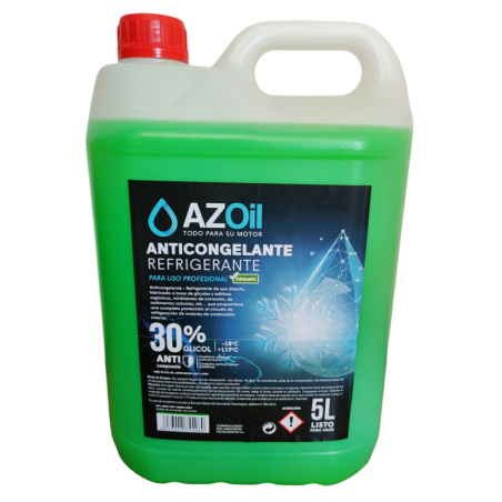 Azoil Anticongelante Refrigerante Orgánico 30%