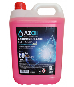 Anticongelante orgánico 50% rosa G12 5 litros.