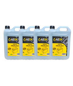 Azoil Agua Destilada pack 20L
