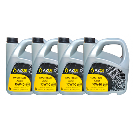 Azoil Super Tech A3/B4 10w40 pack 20L