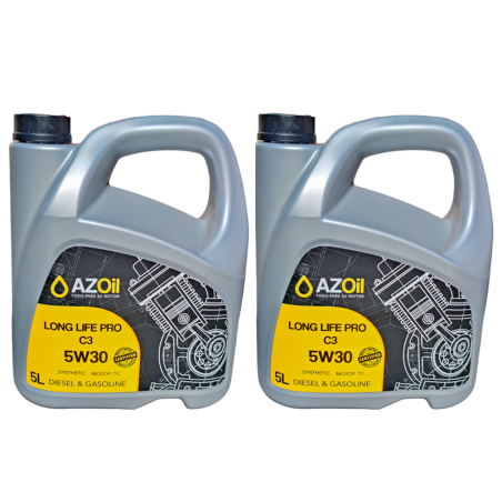 Azoil Long Life Pro 504/507 C3 5W30 pack 10 L